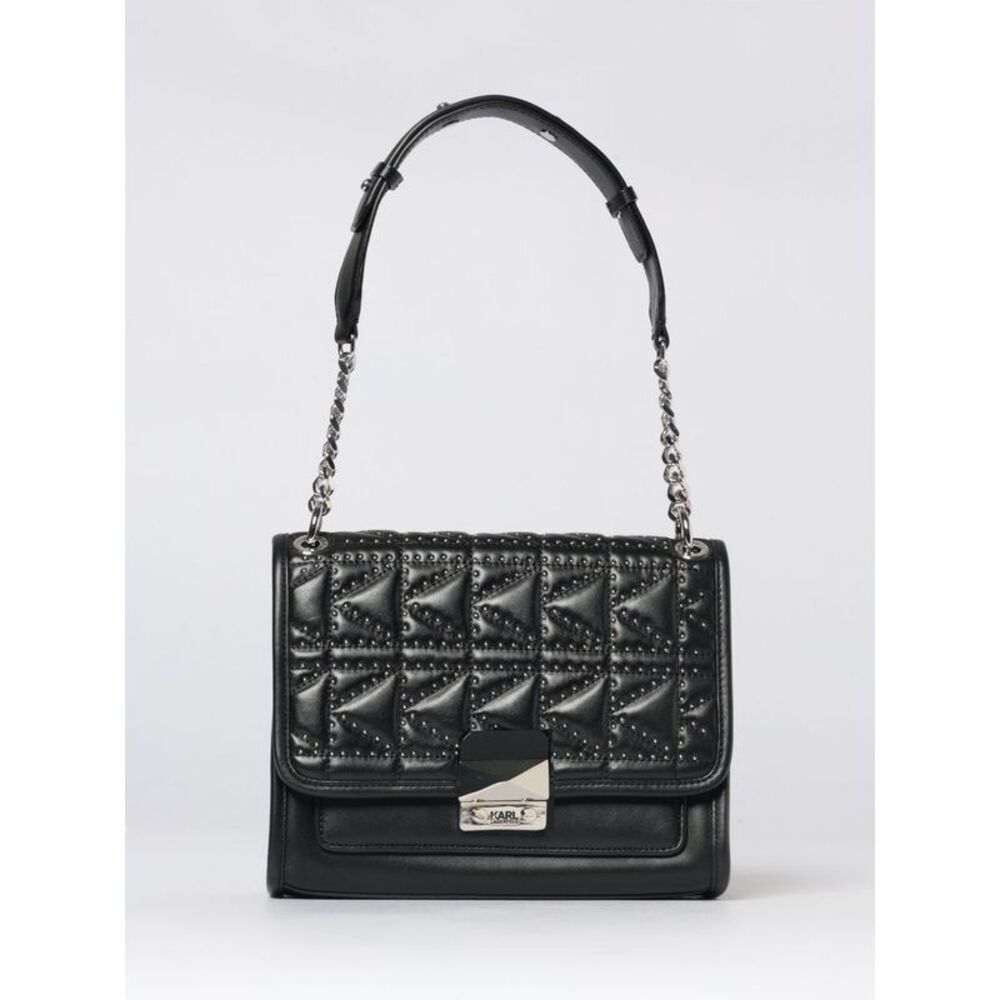 Karl Lagerfeld Women Karl Lagerfeld Matelasse Nappa Bag With Micro Studs - Picture 1 of 3